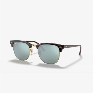 Ray Ban RB3016 Clubmaster Mirrored Havana